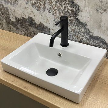 Умивальник (раковина) VBI ACQUARO S WHITE врізний (VBI-018056) VBI-018056 фото