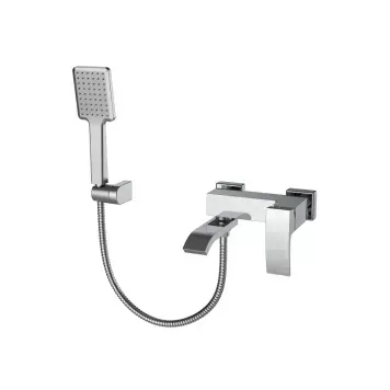 Змішувач для ванни з коротким зливом Koer KB-41007-01 (Колір хром) (KR3454) KR3454 фото