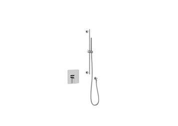 Душевая система KOHLMAN GIXS CHROME + BOX скрытого монтажа QW220GSP4 фото