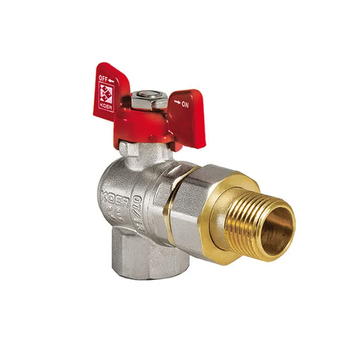 Кран з американкою 3/4" (Koer KR.228) кутовий (KR0018) KR0018 фото