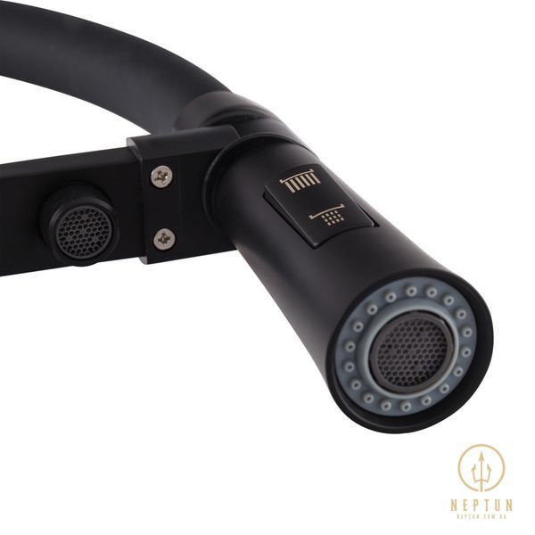 Змішувач для кухні Mixxus Premium Magnet 021 BLACK REFL.BLACK (MI6974) MI6974 фото