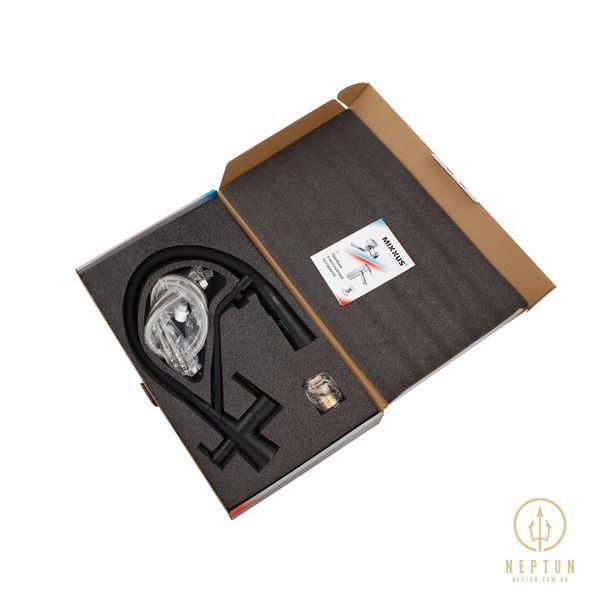 Змішувач для кухні Mixxus Premium Magnet 021 BLACK REFL.BLACK (MI6974) MI6974 фото