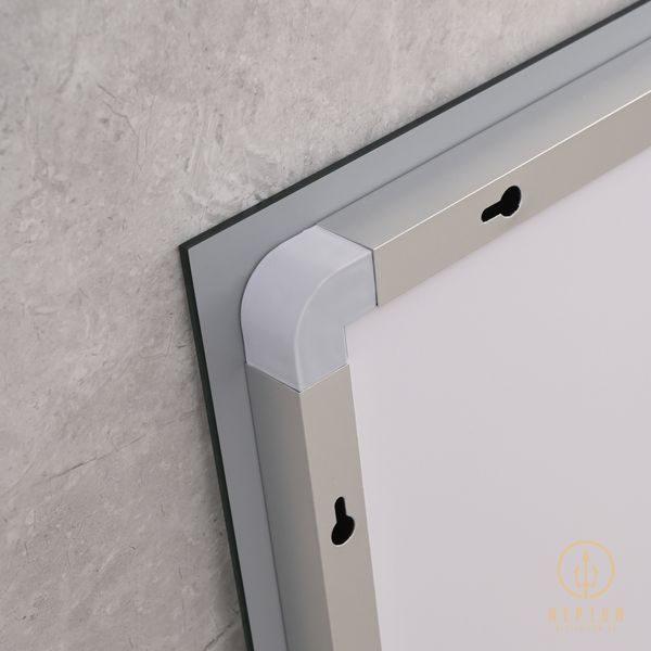 Зеркало Mixxus WARM MR02-100x70 с Led Touch, Anti-fog, димером, регулятором яркости, часами (MI6002) MI6002 фото