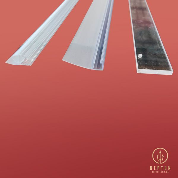 Дверь в нишу Koer SR SD02-140x200-TR-01 прозрачное стекло Easy Clean 8мм, хром (KR5383) KR5383 фото