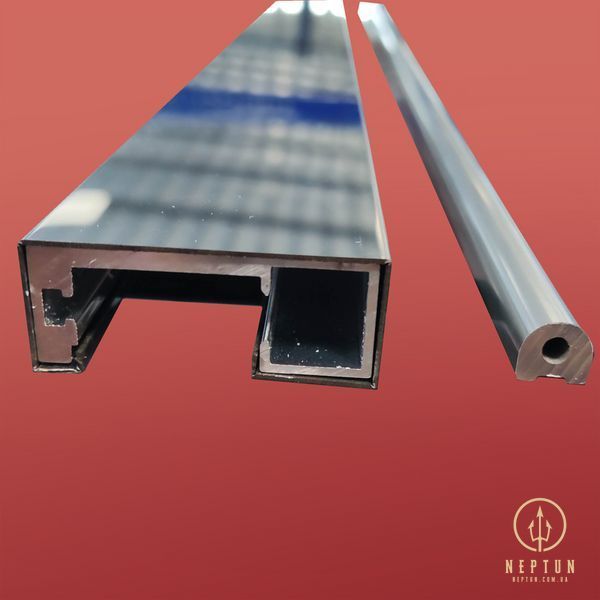 Дверь в нишу Koer SR SD02-140x200-TR-01 прозрачное стекло Easy Clean 8мм, хром (KR5383) KR5383 фото