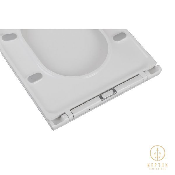 Унітаз підлоговий безбачковий Mixxus Premium Bevel-0702-T3 555х365х410mm система змиву Tornado 3.0 (MP6715) MP6715 фото