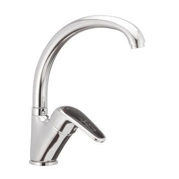 Смеситель для кухни Haiba Magic 777 с черной ручкой (HB0660) HB0660 фото