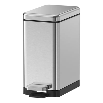 Koer TC-010210-02 10 л Відро для сміття з плавним закриттям прямокутне (KR5597) KR5597 фото