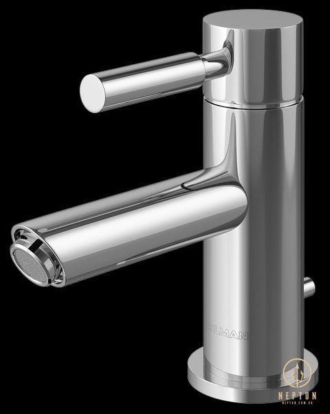 Змішувач для раковини (умивальника) KOHLMAN ROXIN CHROME низький * QB100R фото