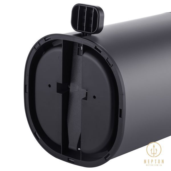 Відро для сміття з плавним закриттям овальне Mixxus Premium Olivary-TC0105 Graphite 5 л колір графіт (MI7063) MI7063 фото