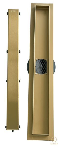 Трап для душа VBI FORT 2в1 80 BRUSHED GOLD (VBI-060108BG) VBI-060108BG фото