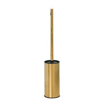 Йоржик для унітазу підлоговий VBI ROUND GOLD VBI-040020GL фото