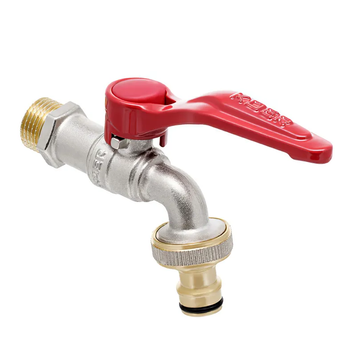 Кран поливу Koer KR.247 - 1/2" з конектором для швидкого підключення (KR3196) KR3196 фото