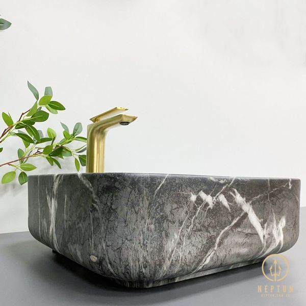Умывальник (раковина) VBI ALGHERO BLACK ONYX MATT накладной VBI-013303 фото