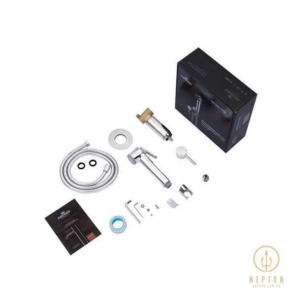Набор 3 в 1 душова система Kroner Armada-C064K + змішувач Hagen-C010 + змішувач Bidet-C082 CVS30203 фото