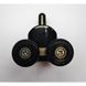 Ролики для душових кабін подвійні колеса MIXXUS PREMIUM ROLLERS SCP02-1 BLACK нижні (23mm для DIVERSE SC01,SC02,SD01) (MI7164) MI7164 фото 2