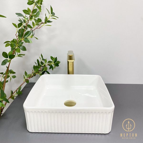 Умивальник накладний VBI BOLZANO WHITE (VBI-013800) VBI-013800 фото
