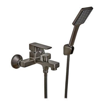 Смеситель для ванной Haiba Kubus 009 Euro Graphite (HB4007) HB4007 фото