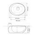 Умывальник (раковина) VBI RICCIA LIGHT STONE GLOSSY накладной VBI-017202 фото 4
