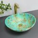 Умивальник накладний VBI PARMA MARBLE GREEN MATT (VBI-011003) VBI-011003 фото 1