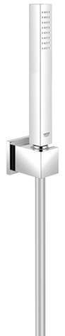 Душовий набір з тримачем, 1 режим струменю Grohe Euphoria Cube (27703000) 27703000 фото