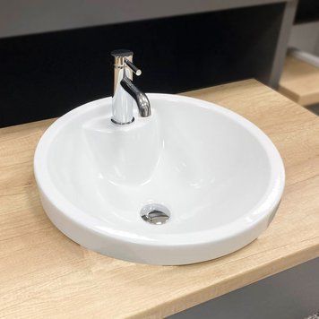 Умывальник (раковина) VBI PIANETTE WHITE врезной VBI-018015 фото