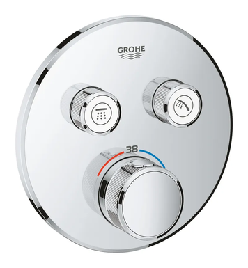Термостат прихованого монтажу на 2 споживача Grohe Grohtherm SmartControl (29119000) 29119000 фото