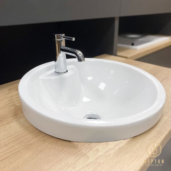 Умывальник (раковина) VBI PIANETTE WHITE врезной VBI-018015 фото