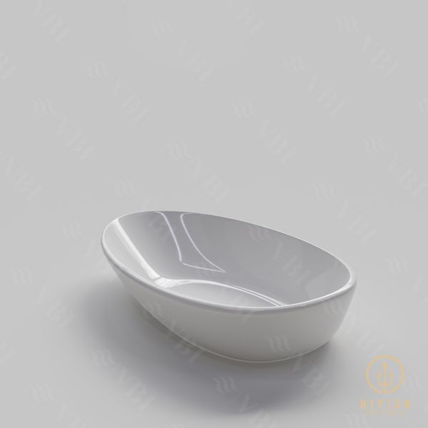 Умивальник накладний VBI TRENTO 65 WHITE (VBI-011901) VBI-011901 фото