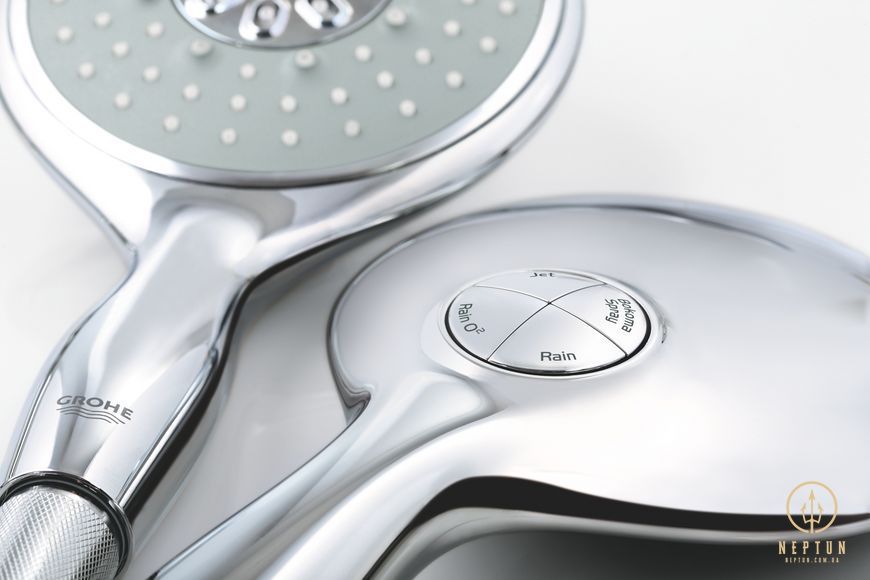 Душовий набір з тримачем, 4 режими струменю Grohe Power&Soul (27742000) 27742000 фото