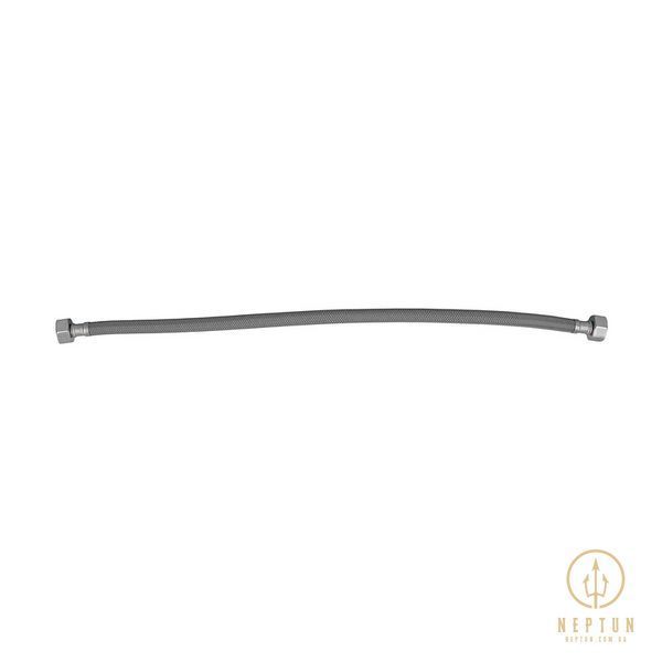Гнучке підведення Zerix ZHN-02-F1/2"xM10-060 (нейлонове обплетення, гайки нерж) (пара) (ZX5158) ZX5158 фото