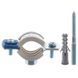 Хомут трубний оцинкований Koer KCB.10.G 1/2" (20-25) сірий (KR2784) KR2784 фото 2