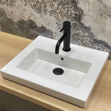 Умивальник (раковина) VBI ACQUARO WHITE врізний (VBI-018057) VBI-018057 фото