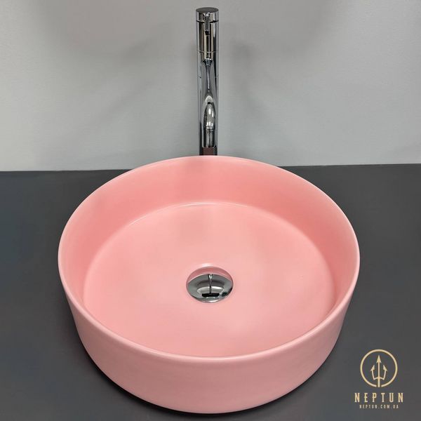 Умивальник (раковина) VBI PRATO PINK MATT накладний (VBI-011417) VBI-011417 фото
