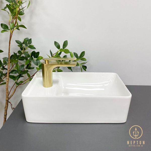Умивальник накладний VBI LECCO WHITE (VBI-015603) VBI-015603 фото