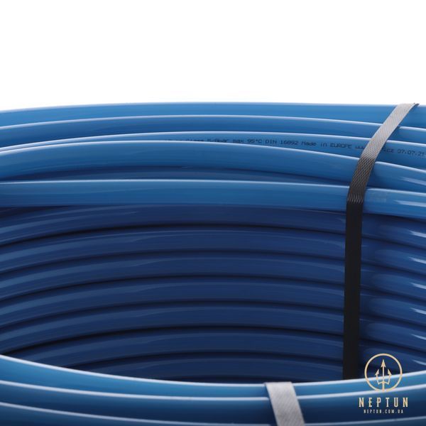 Труба для теплої підлоги з кисневим бар'єром Koer PERT EVOH 16*2,0 (Blue) (200 м) (KR3090) KR3090 фото