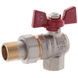 Кран з американкою 1/2" (Koer KR.228) кутовий (KR0016) KR0016 фото 1