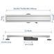 Трап для душу VBI FORT 2в1 90 BLACK (VBI-060109BL) VBI-060109BL фото 2