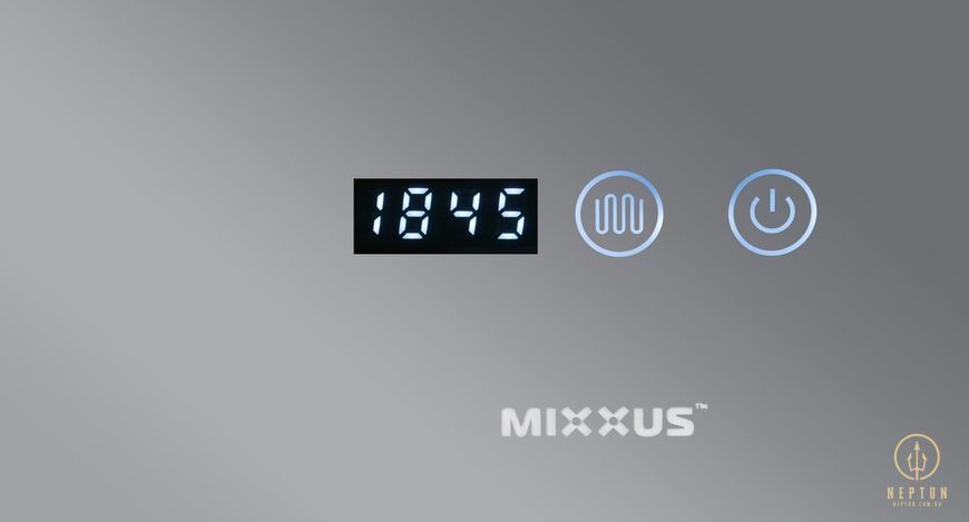 Зеркало Mixxus HARD MR06-60x80 с Led Touch, Anti-fog, димером, регулятором яркости, часами (MI6929) MI6929 фото