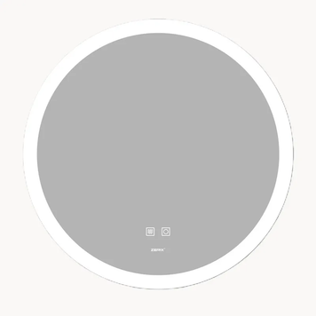 Дзеркало Zerix Solo MC02-80 з LED Touch, Anti-fog, димером, регулятором яскравості (ZX6066) ZX6066 фото