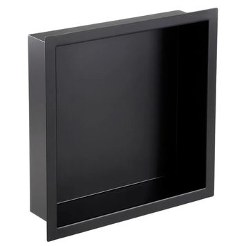 Полиця-ніша для ванної кімнати Mixxus Premium NICHE-0101 BLACK із нержавіючої сталі SUS304 (MI6678) MI6678 фото