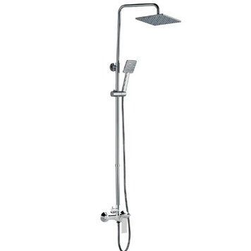 Душова колона із змішувачем HAIBA ALEX 003-J WHITE-CHROME (HB9566) HB9566 фото