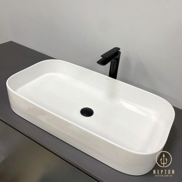 Умивальник накладний VBI VESTONE 75 WHITE (VBI-017003) VBI-017003 фото