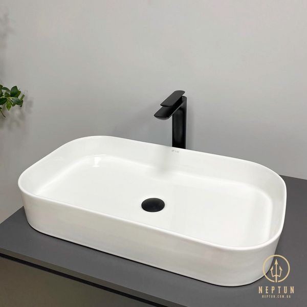 Умивальник накладний VBI VESTONE 65 WHITE (VBI-017002) VBI-017002 фото
