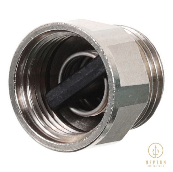 Клапан обратный (для воздухоотводчика) Roho R650-050 - 1/2" (никель) (RO0156) RO0156 фото