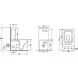 Унитаз-компакт Mixxus QUADRO-0403-R 640x360x835mm, система смыва RIMLESS (MI6710) MI6710 фото 4