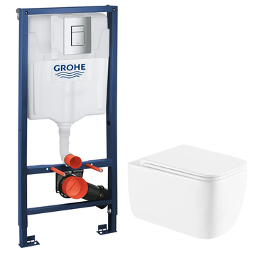 Комплект Grohe Set Унітаз DIVERSE-0301-T1 + Інсталяція Grohe Rapid SL 38772001 (38772001DIVERS0301T1) 38772001DIVERS0301T1 фото