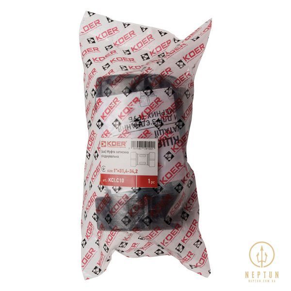 Муфта затискна з'єднувальна Koer KCI.C10 - 1"x31,4-34,2 (KR5910) KR5910 фото