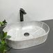 Умивальник накладний VBI VERONA 50 GREY STONE GLOSSY (VBI-011310) VBI-011310 фото 3