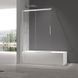 Шторки скляні на ванну розсувні Koer SR BS06-120x150-TR-01 прозоре скло Easy Clean 6мм, хром (KR5945) KR5945 фото 4